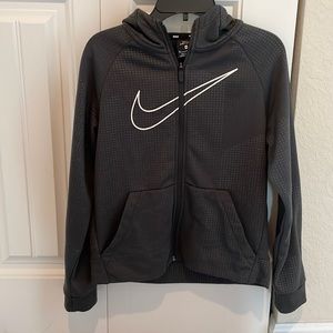 Boys NIKE zip jacket with hood